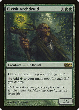 Elvish Archdruid [Magic 2010] | Arkham Games and Comics