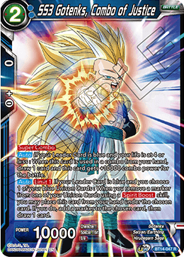 SS3 Gotenks, Combo of Justice (BT14-047) [Cross Spirits] | Arkham Games and Comics