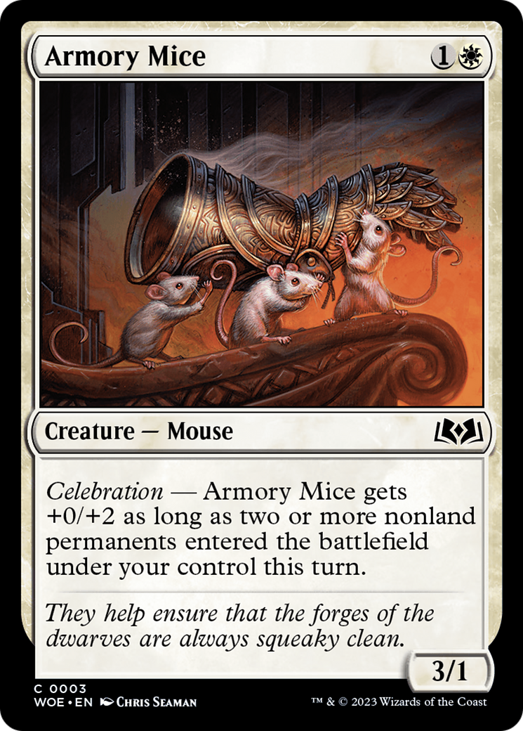 Armory Mice [Wilds of Eldraine] | Arkham Games and Comics