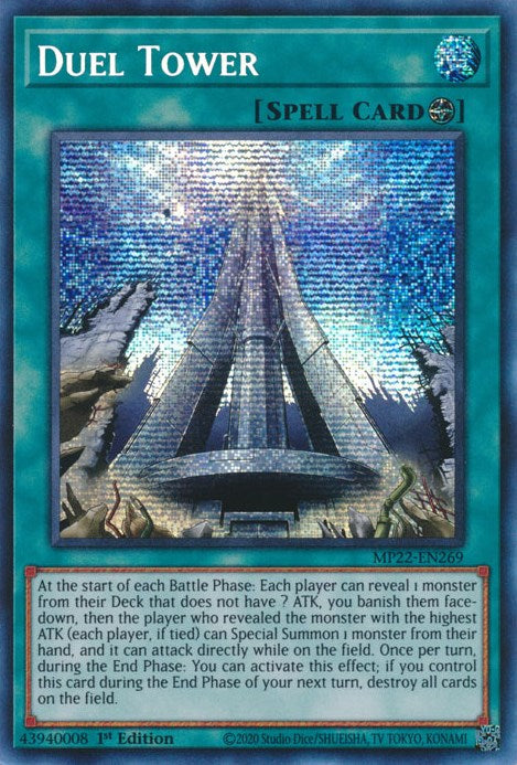 Duel Tower [MP22-EN269] Prismatic Secret Rare | Arkham Games and Comics