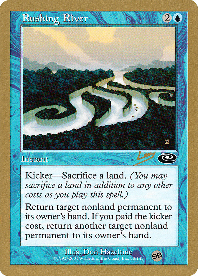 Rushing River (Raphael Levy) (SB) [World Championship Decks 2002] | Arkham Games and Comics