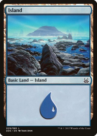 Island (29) [Duel Decks: Mind vs. Might] | Arkham Games and Comics