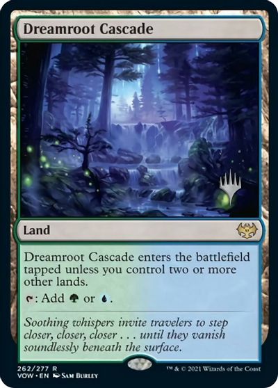 Dreamroot Cascade (Promo Pack) [Innistrad: Crimson Vow Promos] | Arkham Games and Comics