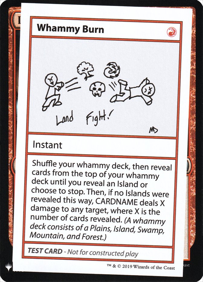 Whammy Burn [Mystery Booster Playtest Cards] | Arkham Games and Comics