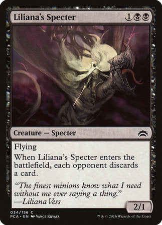 Liliana's Specter [Planechase Anthology] | Arkham Games and Comics