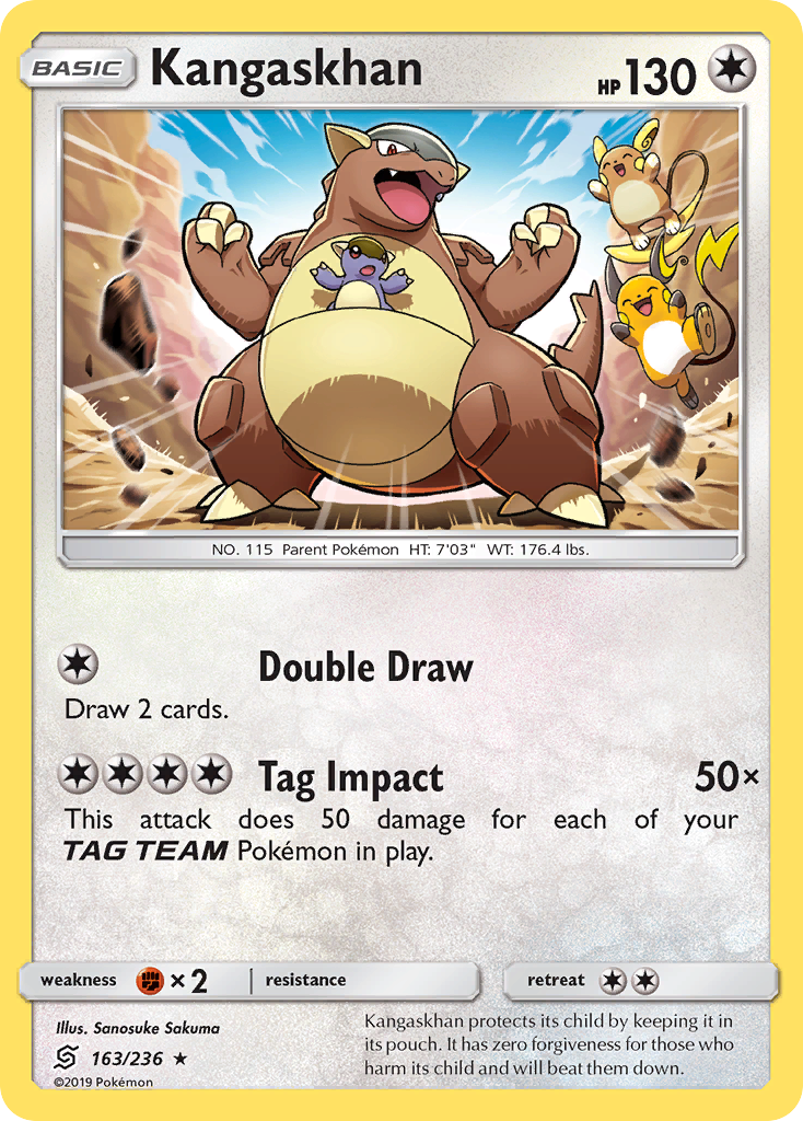 Kangaskhan (163/236) [Sun & Moon: Unified Minds] | Arkham Games and Comics