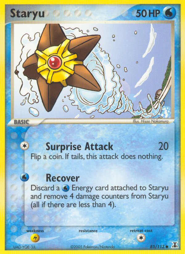 Staryu (85/113) [EX: Delta Species] | Arkham Games and Comics