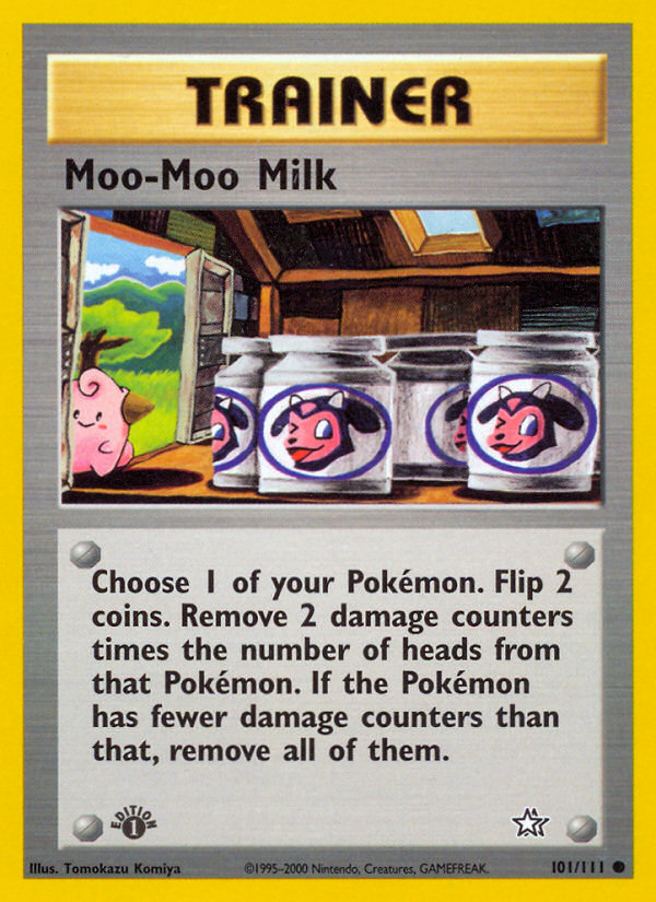 Moo-Moo Milk (101/111) [Neo Genesis 1st Edition] | Arkham Games and Comics