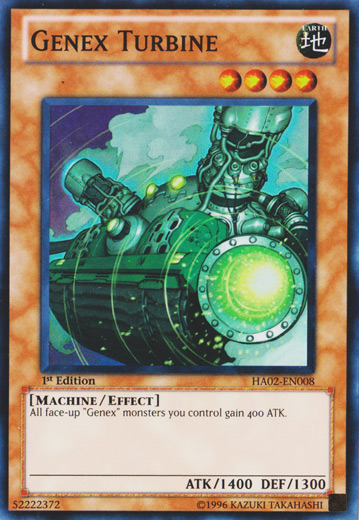 Genex Turbine [HA02-EN008] Super Rare | Arkham Games and Comics