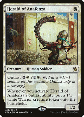 Herald of Anafenza [Khans of Tarkir Promos] | Arkham Games and Comics