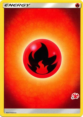 Fire Energy (Charizard Stamp #11) [Battle Academy 2020] | Arkham Games and Comics