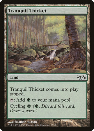 Tranquil Thicket [Duel Decks: Elves vs. Goblins] | Arkham Games and Comics