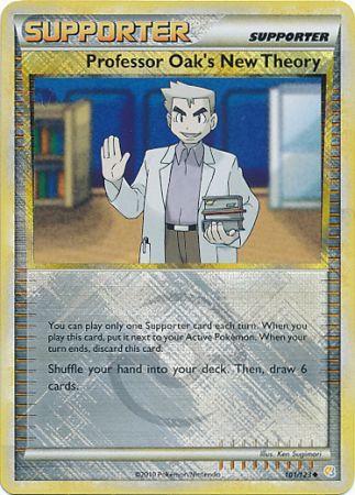 Professor Oak's New Theory (101/123) (League Promo) [HeartGold & SoulSilver: Base Set] | Arkham Games and Comics