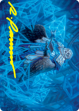 Imbraham, Dean of Theory Art Card (Gold-Stamped Signature) [Strixhaven: School of Mages Art Series] | Arkham Games and Comics