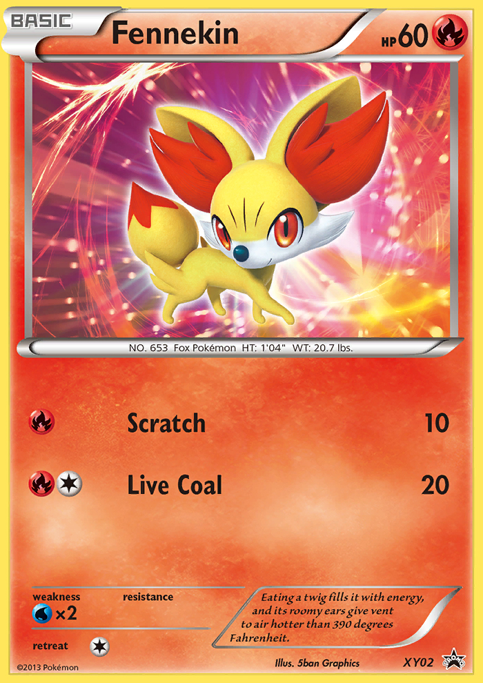 Fennekin (XY02) [XY: Black Star Promos] | Arkham Games and Comics