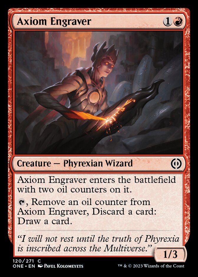 Axiom Engraver [Phyrexia: All Will Be One] | Arkham Games and Comics