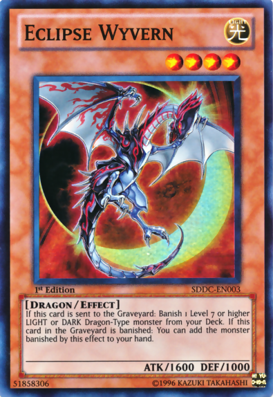 Eclipse Wyvern [SDDC-EN003] Super Rare | Arkham Games and Comics