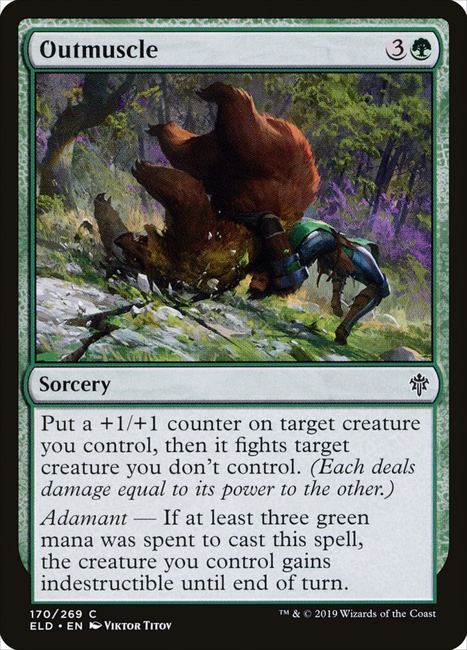 Outmuscle [Throne of Eldraine] | Arkham Games and Comics