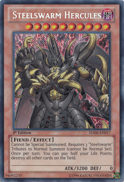 Steelswarm Hercules [HA06-EN017] Secret Rare | Arkham Games and Comics