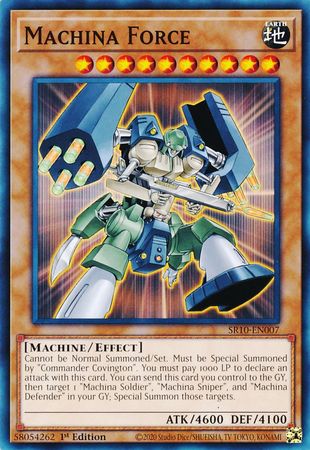 Machina Force [SR10-EN007] Common | Arkham Games and Comics