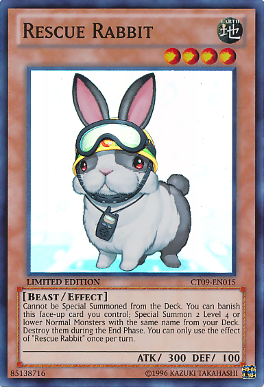 Rescue Rabbit [CT09-EN015] Super Rare | Arkham Games and Comics