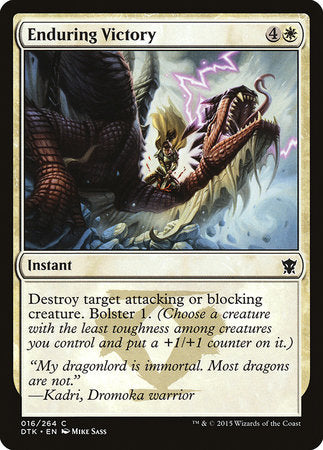 Enduring Victory [Dragons of Tarkir] | Arkham Games and Comics