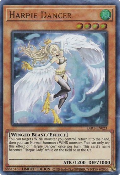 Harpie Dancer [LART-EN023] Ultra Rare | Arkham Games and Comics