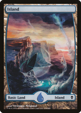 Island (236) - Full Art [Zendikar] | Arkham Games and Comics