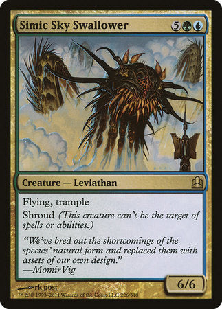 Simic Sky Swallower [Commander 2011] | Arkham Games and Comics