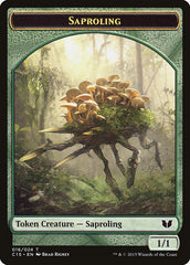 Elephant // Saproling Double-Sided Token [Commander 2015 Tokens] | Arkham Games and Comics