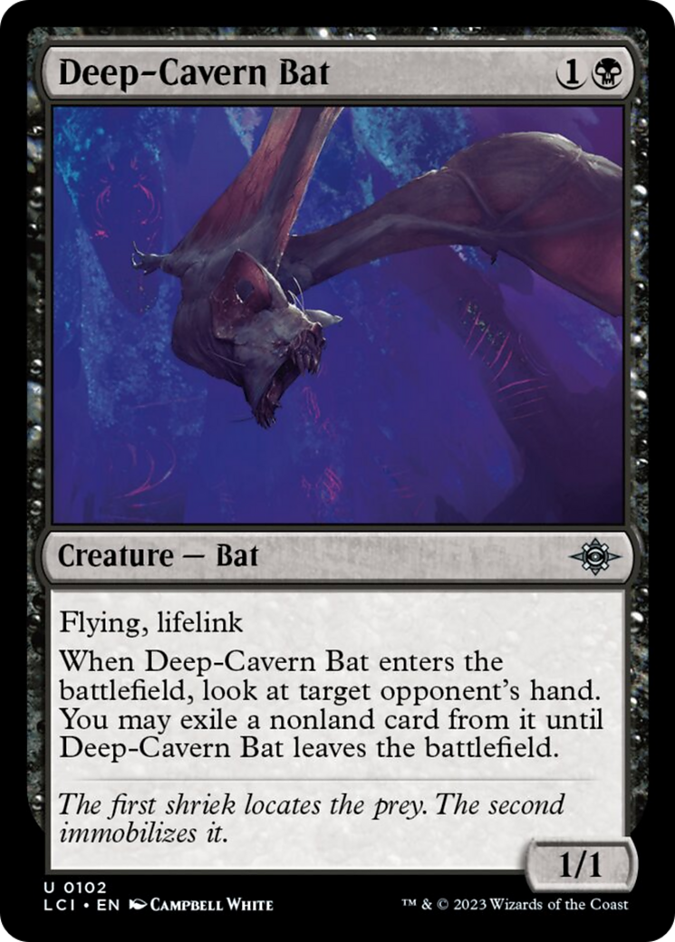 Deep-Cavern Bat [The Lost Caverns of Ixalan] | Arkham Games and Comics