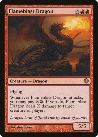 Flameblast Dragon [Shards of Alara] | Arkham Games and Comics