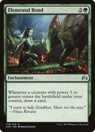 Elemental Bond [Magic Origins] | Arkham Games and Comics