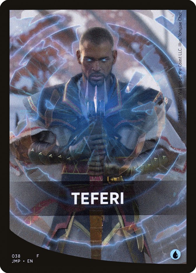 Teferi Theme Card [Jumpstart Front Cards] | Arkham Games and Comics