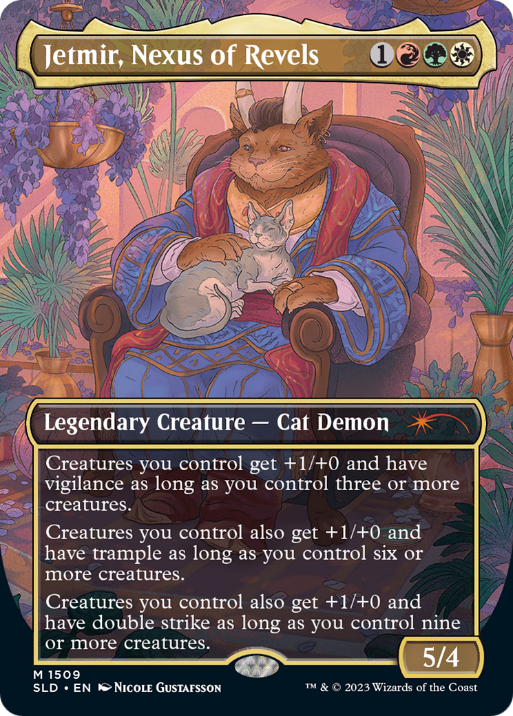 Jetmir, Nexus of Revels // Jetmir, Nexus of Revels [Secret Lair Commander Deck: Raining Cats and Dogs] | Arkham Games and Comics