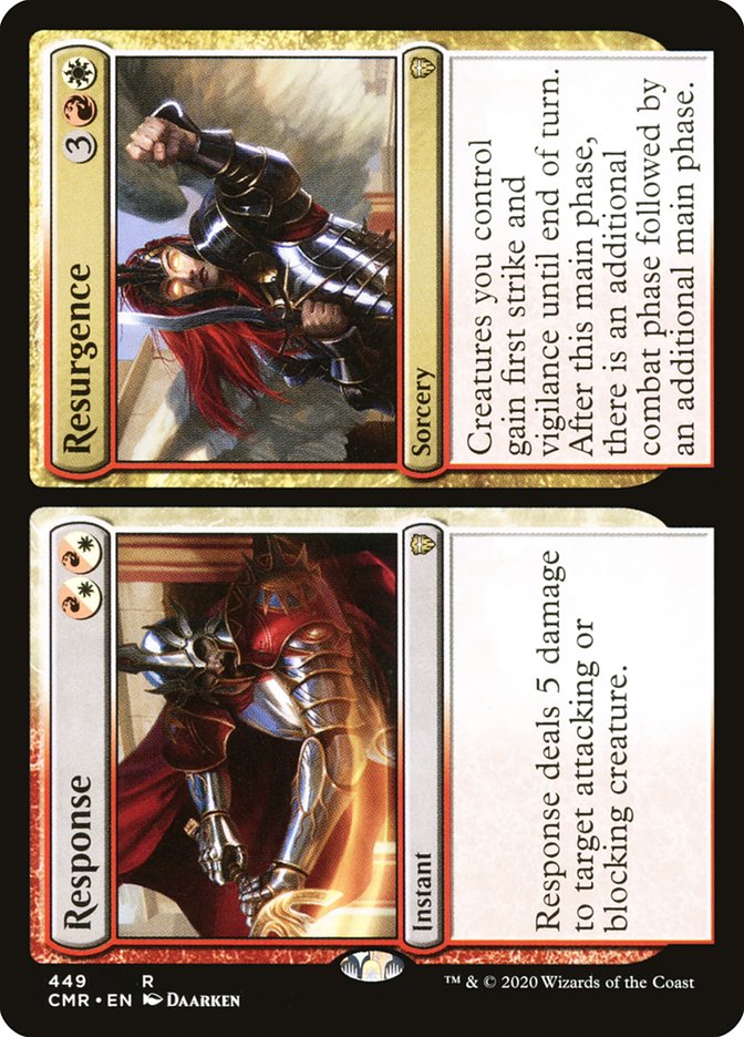 Response // Resurgence [Commander Legends] | Arkham Games and Comics