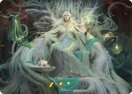 Galadriel, Gift-Giver Art Card [The Lord of the Rings: Tales of Middle-earth Art Series] | Arkham Games and Comics