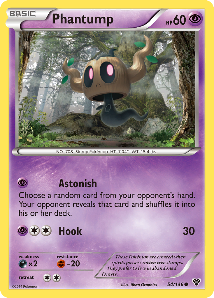 Phantump (54/146) [XY: Base Set] | Arkham Games and Comics