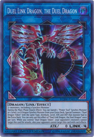 Duel Link Dragon, the Duel Dragon [YCSW-EN012] Super Rare | Arkham Games and Comics