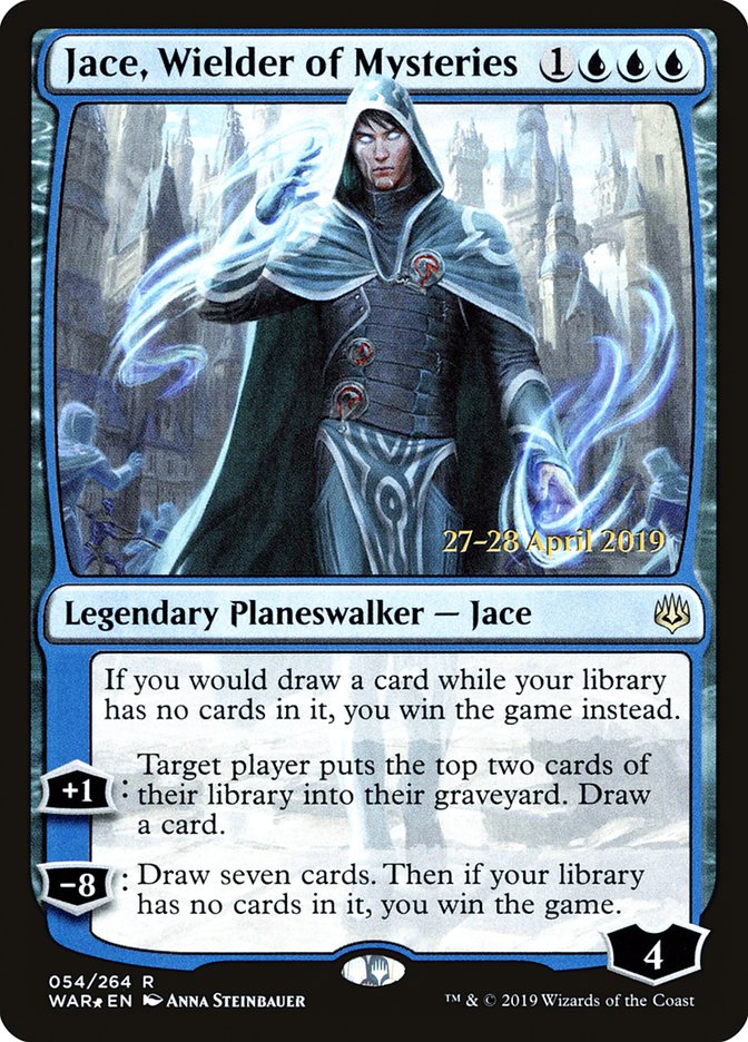 Jace, Wielder of Mysteries  [War of the Spark Prerelease Promos] | Arkham Games and Comics