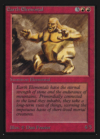 Earth Elemental (IE) [Intl. Collectors’ Edition] | Arkham Games and Comics