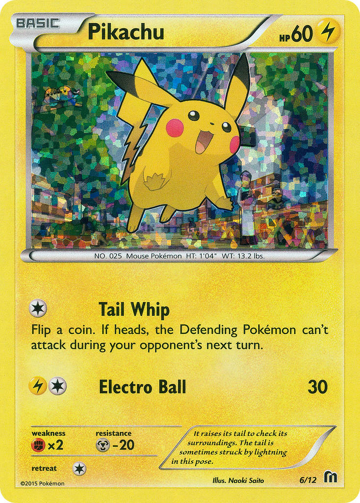 Pikachu (6/12) [McDonald's Promos: 2015 Collection] | Arkham Games and Comics