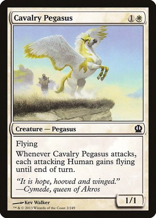 Cavalry Pegasus [Theros] | Arkham Games and Comics