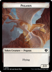 Copy (54) // Pegasus Double-Sided Token [Commander Masters Tokens] | Arkham Games and Comics