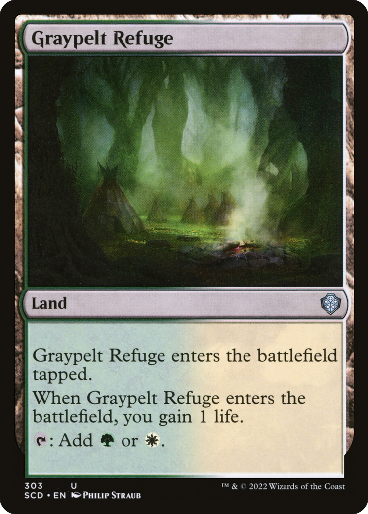 Graypelt Refuge [Starter Commander Decks] | Arkham Games and Comics