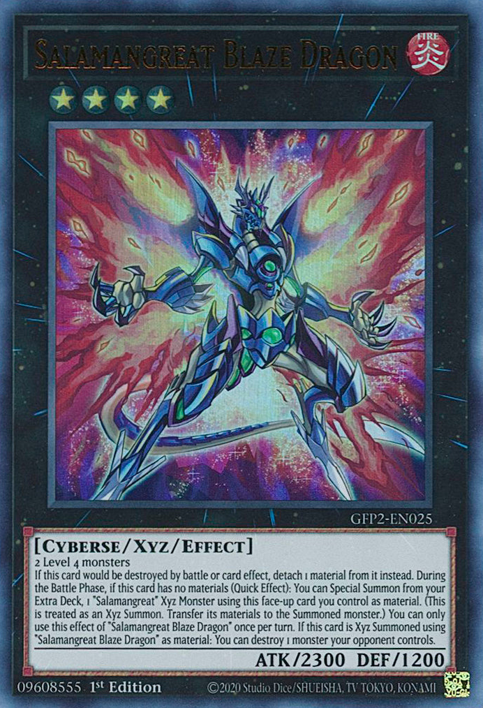 Salamangreat Blaze Dragon [GFP2-EN025] Ultra Rare | Arkham Games and Comics