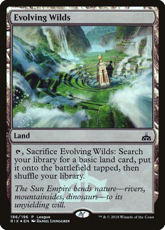 Evolving Wilds [Rivals of Ixalan Promos] | Arkham Games and Comics