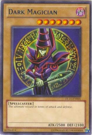 Dark Magician (Blue) [DL11-EN001] Rare | Arkham Games and Comics