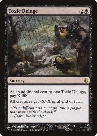 Toxic Deluge [Commander 2013] | Arkham Games and Comics