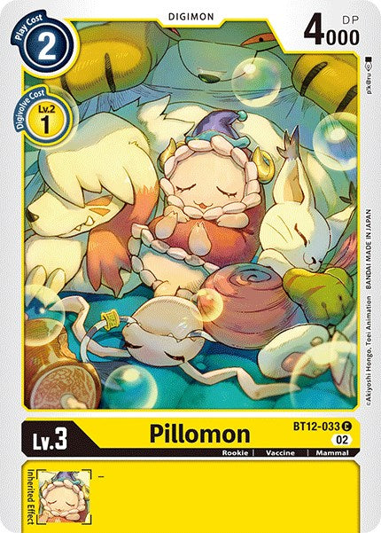 Pillomon [BT12-033] [Across Time] | Arkham Games and Comics